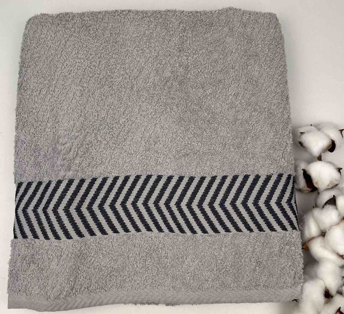 Рушник Cottonize 70х140 cod411 Grey