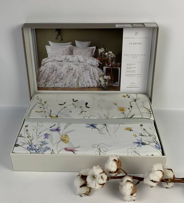 Постільна білизна Pupilla Collection сатин 200х220 Florida