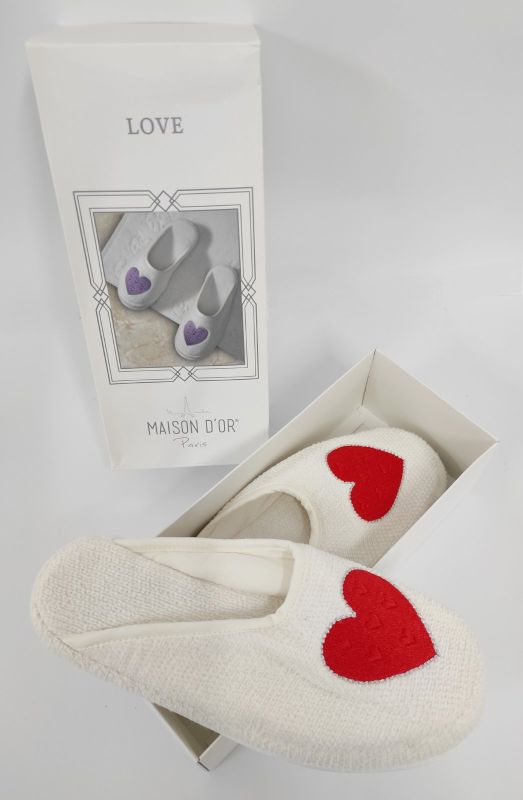Тапочки Maison D'or Love Slipper Red