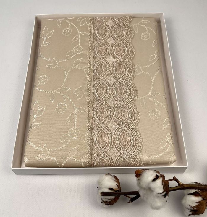 Скатертина Maison Royale 160x220 KDK-2 Cappucino
