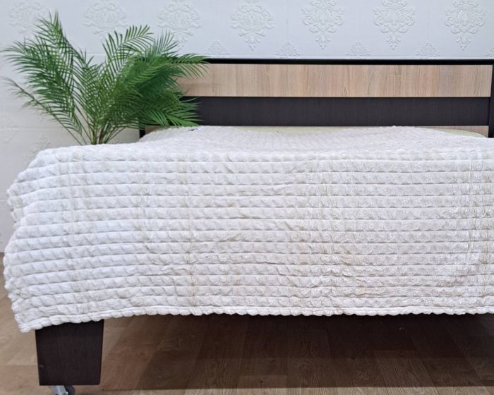 Покривало велюр 150х200  Cream (617)