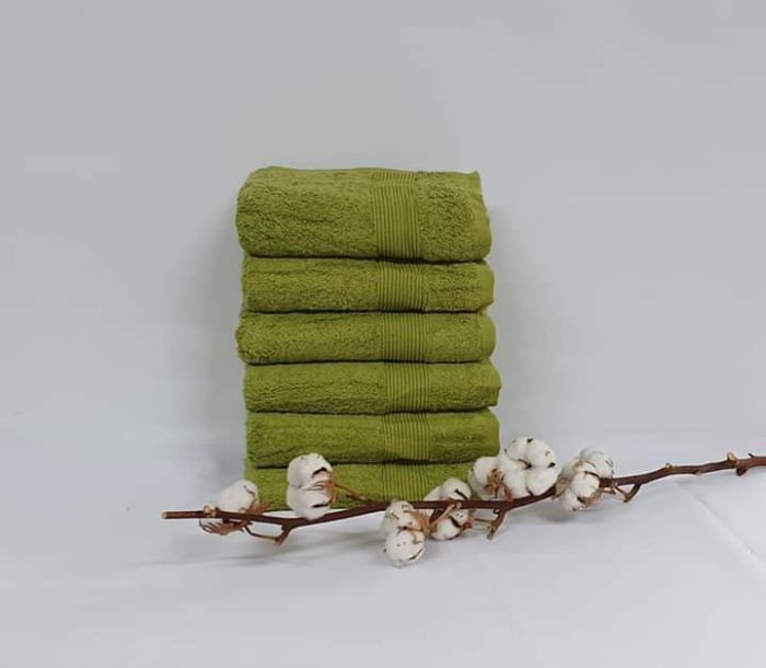 Рушник Cottonize 70х140 однотонний 912 Green