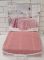 Плед вязаний Issihome Pink 220х240