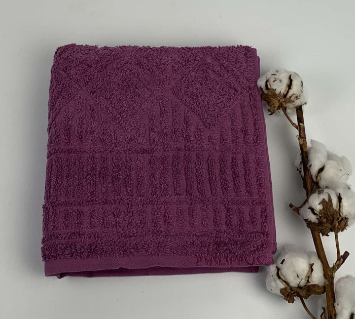 Рушник Philippus Platinum Cotton 50x90 Manila Фіолетовий(E991)
