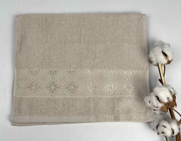 Рушник Two Dolphins Classic Cotton 30х50 Thema Кремовий(A106)