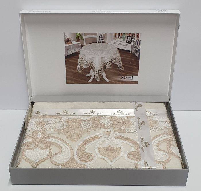 Квадрат Велюр Maison Royale 80x80 Maral Cream