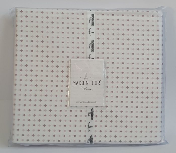 Простирадло+наволочки 180x200+50х70 ранфорс Deluxe Maison D'or Damien Lilac
