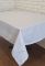 Скатертина Sagol тефлон 110x160 St-060 White в коробці *