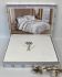 Постільна білизна Maison D'or сатин 200х220 Lavander Embrodery White