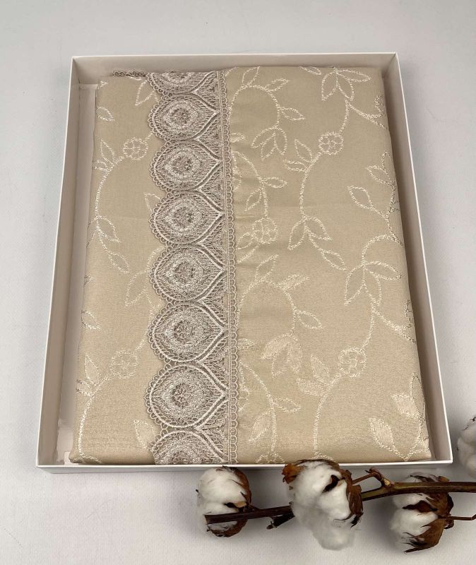 Скатертина Maison Royale 160x220 KDK-1 Cappucino