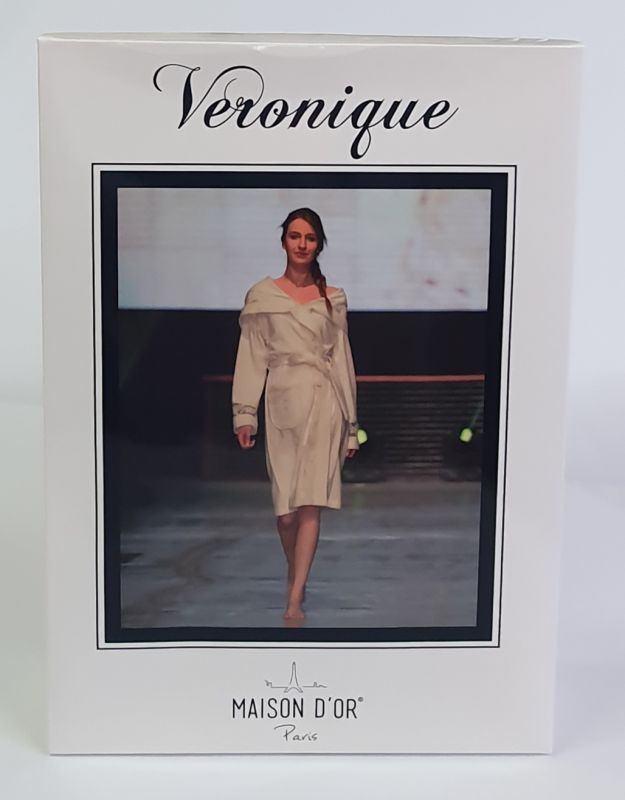 Халат жіночий Maison D'or Veronique Dark Lilac M