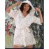 Халат жіночий Maison D'or Roses Camile Dark Lilac L
