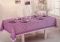 Скатертина Set Maison D'or 160х270+150x260+8psc Plain&Lace:331 DES. Purple