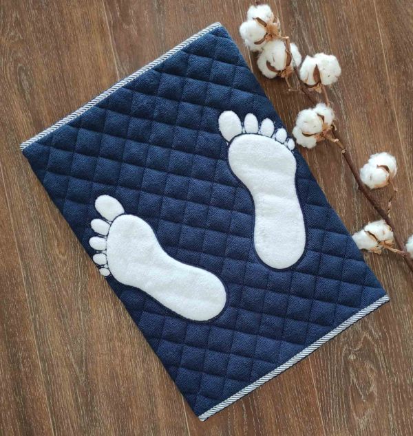Рушник-килимок для ніг Maison D`or Doormat 50x80 Navy Blue