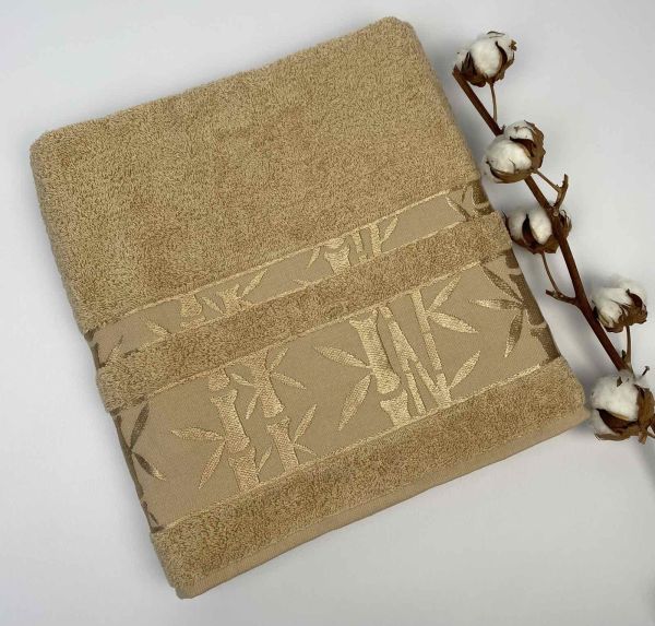 Рушник 70x140 Bamboo-1 Beige