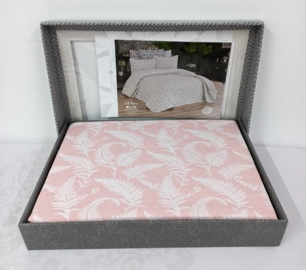 Покривало My Bed Soft Serie 240x260 з наволочками Elit Pudra