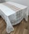 Скатертина Велюр Acme Tekstil 160x350 Vefa Krem-Gold PVS