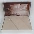 Постільна білизна Saheser Jacquard Vip Satin 200X220 Rosella Gul/Bej