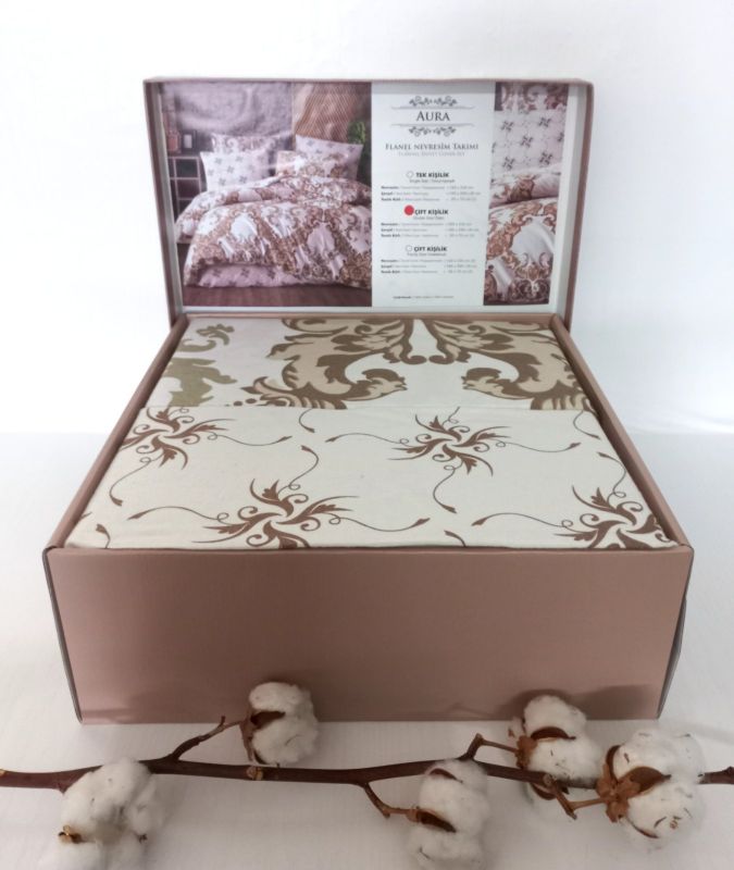 Постільна білизна Belizza фланель 200x220 Aura