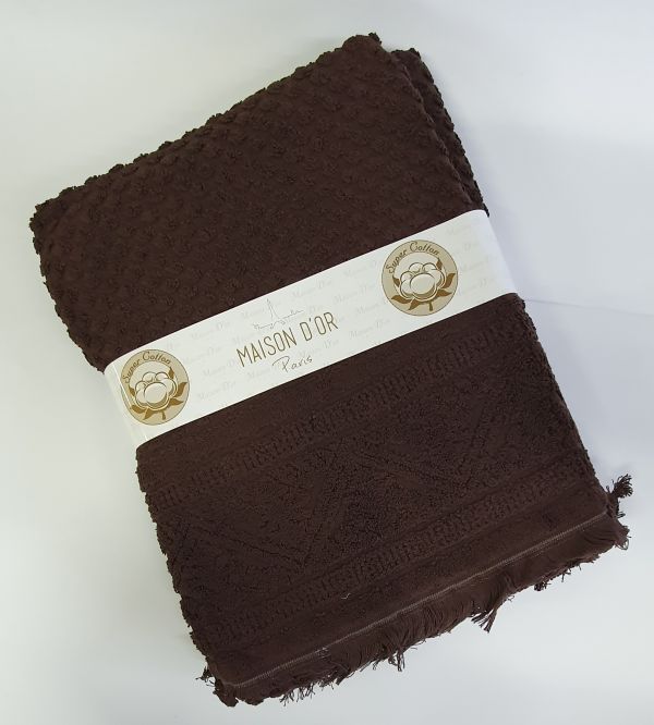 Рушники Maison D'or 2шт Nehir Chocolate