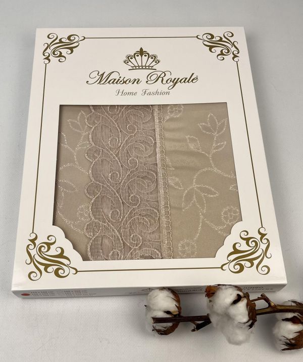 Скатертина Maison Royale 160x220 KDK-3 Cappucino