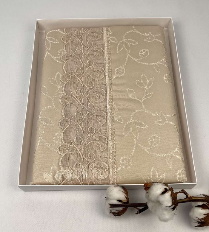 Скатертина Maison Royale 160x220 KDK-3 Cappucino