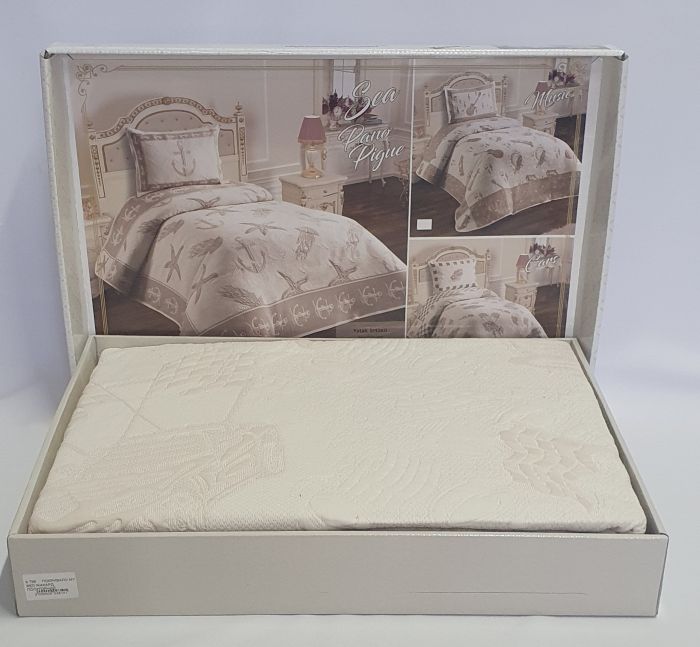 Покривало My Bed Жакард 170x240 з наволочкою Cars Kream