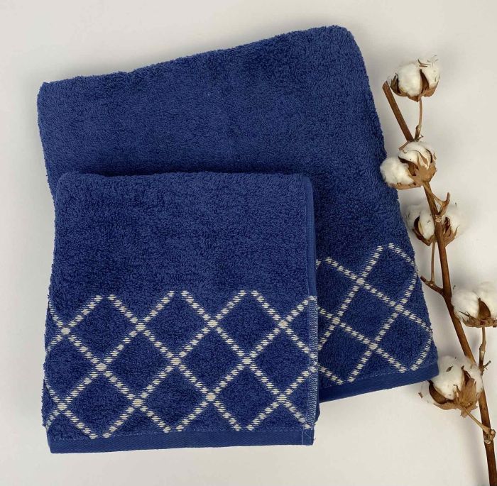 Набір рушників Cottonize 2 шт cod141 Blue