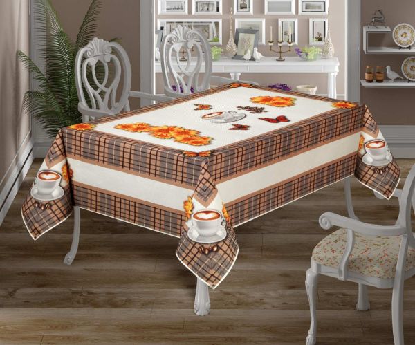 Скатертина "Print" Sagol 160х300 Coffee