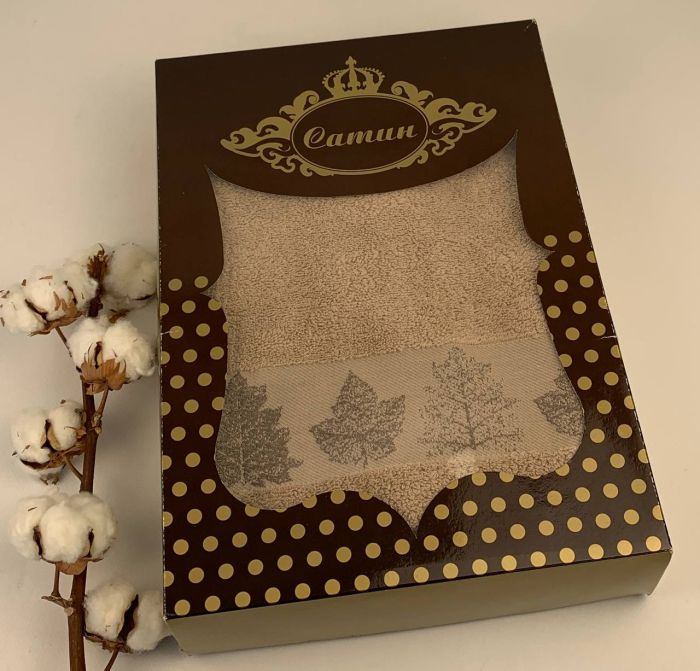 Набір рушників 2шт.Pupilla Parma Dark Beige