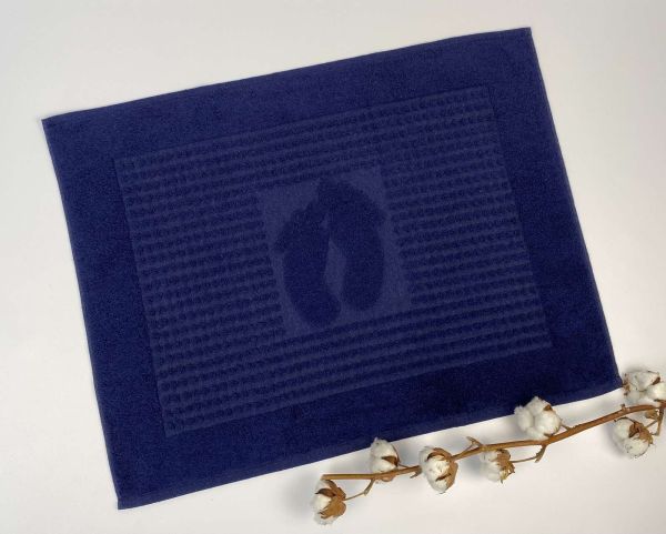 Рушник-коврик для ніг Cottonize cod402 Blue