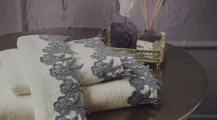 Набір рушників 3шт Pepper Home Florance Cream