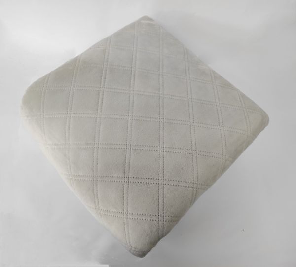 Покривало  ТЕП "ВЕЛЮР" 240*220см Light Grey Ромб прямий