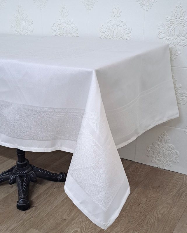 Скатертина Masali тефлон 110x160 Model 507 Cream