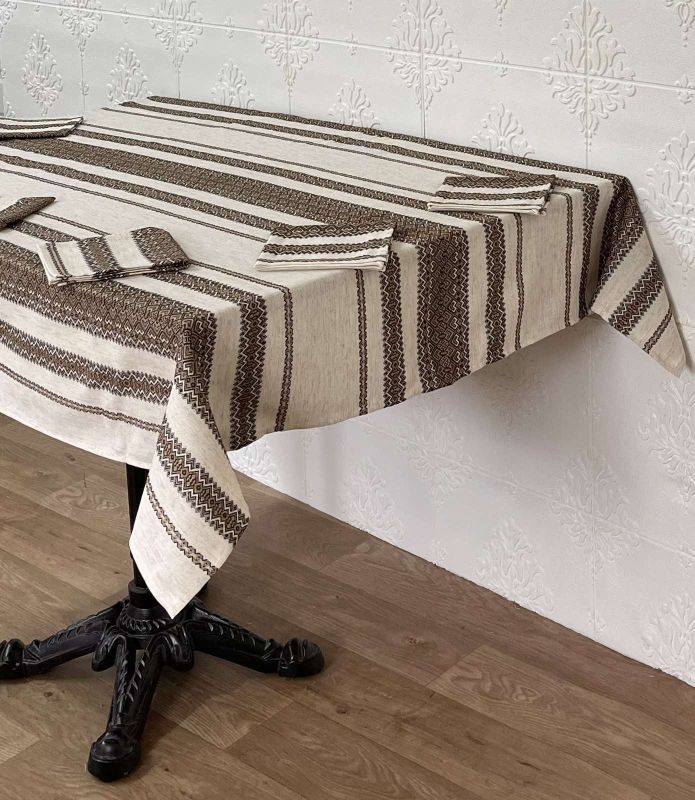 Комплект столовий Едельвіка 120х140 1.3 льон Beige