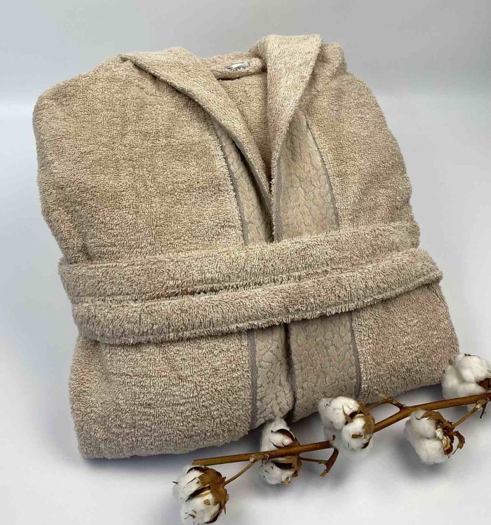 Халат Cottonize cod703 Beige S