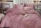 Постільна білизна Koloco сатин з вишивкою 180x220 см Pink
