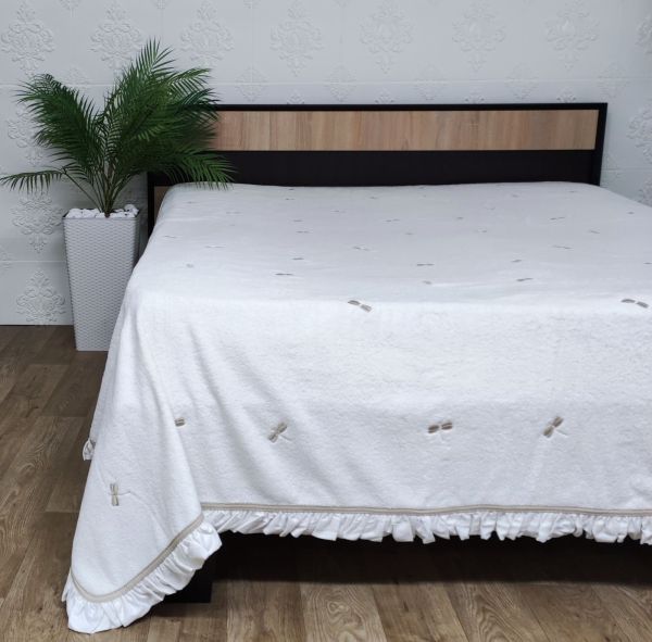 Покривало Maison D'or 160x240 Les Azzures Ecru-Beige