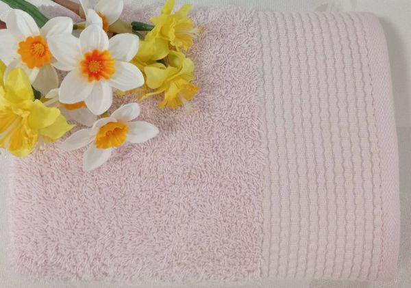 Рушник TAC 50x90 Бордюр Pembe