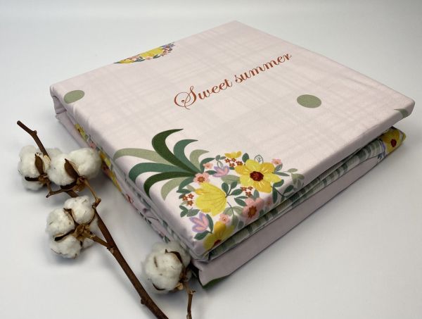 Постільна білизна Koloco сатин 180x220 см Model 4