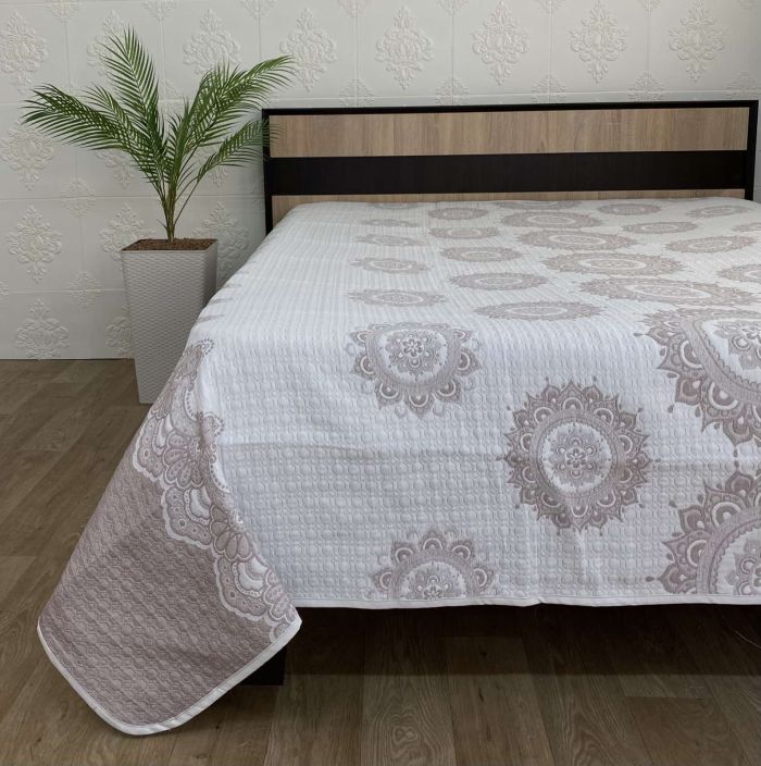 Покривало Moda Box 240x260 Ahzen Cappucino