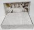 Покривало My Bed Жакард 240x260 з наволочками Versace Grey