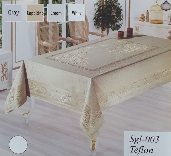 Скатертина Sagol тефлон 160x300 Sgl-003 Cappucino