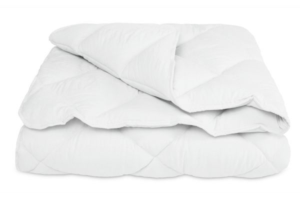 Ковдра ТЕП ЛЕБЯЖИЙ ПУХ 200х210 тик White 100% бавовна