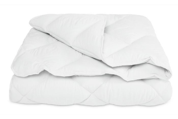 Ковдра ТЕП ЛЕБЯЖИЙ ПУХ 200х210 тик White 100% бавовна