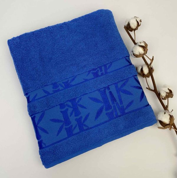 Рушник 70x140 Bamboo-1 Blue