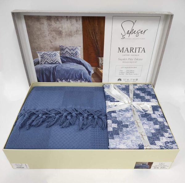 Набір Pique Saheser Marita Lacivert/Navy Blue