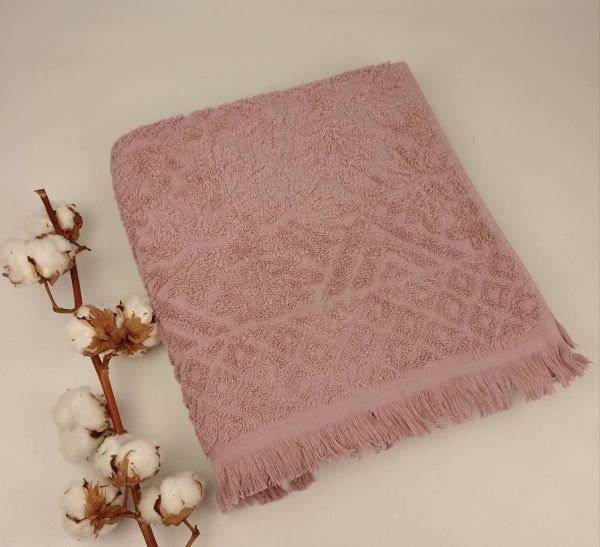 Рушник Philippus Delux Cotton 70х140 Puket Фіолетовий (Е949)