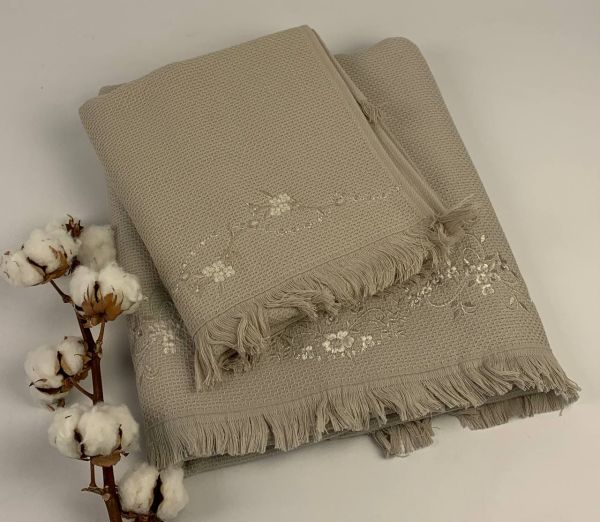 Набір рушників Pupilla 2шт Bernini-2 Beige