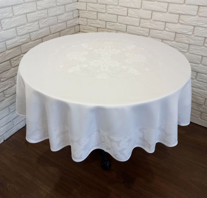 Скатертина Sagol тефлон 160Q St-060 White в коробці *